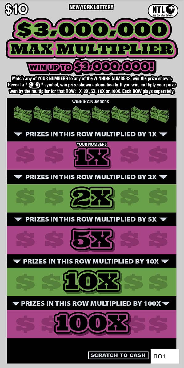 $3,000,000 MAX MULTIPLIER