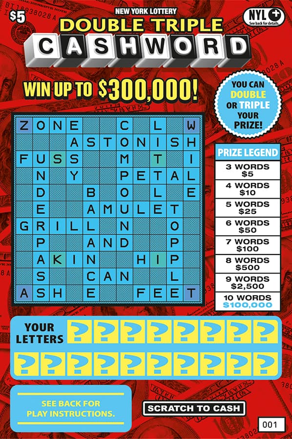 DOUBLE TRIPLE CASHWORD