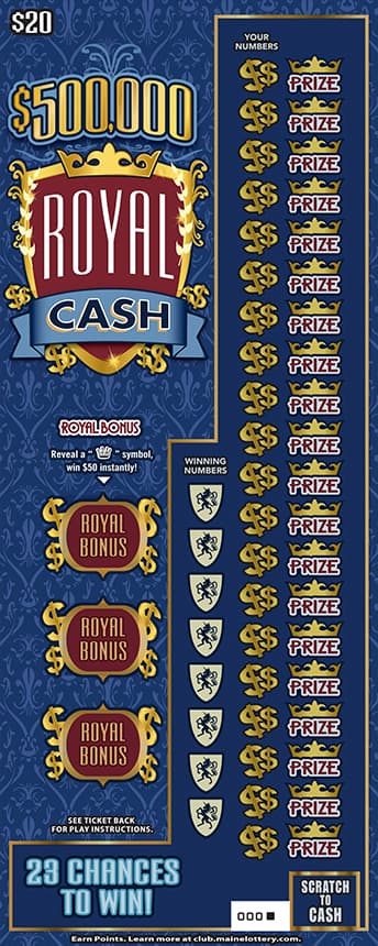 $500,000 ROYAL CASH