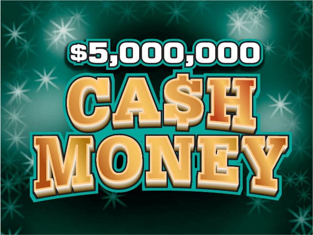 $5,000,000 CA$H MONEY Florida Lottery scratch-off ticket