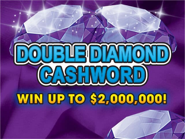 DOUBLE DIAMOND CASHWORD Florida Lottery scratch-off ticket