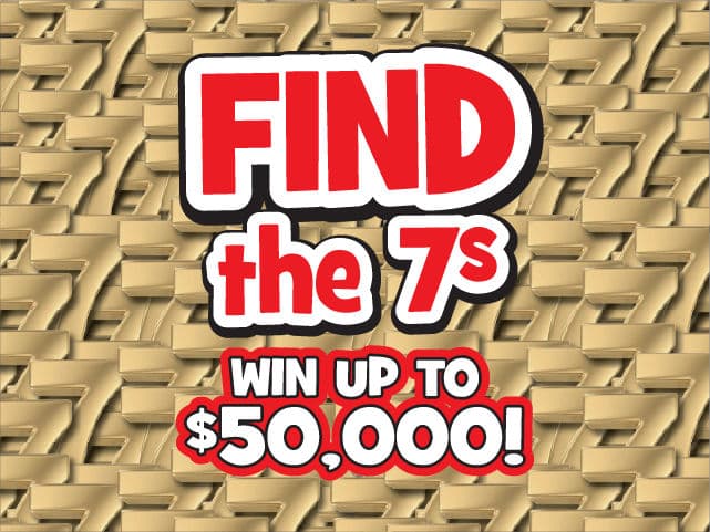 FIND the 7s Florida Lottery scratch-off ticket