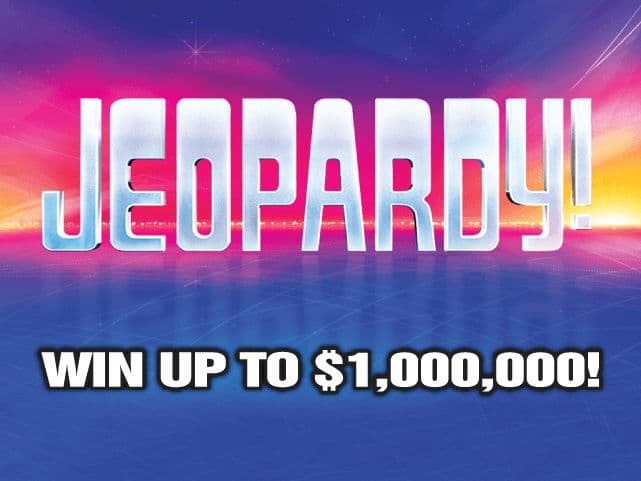Jeopardy! Florida Lottery scratch-off ticket