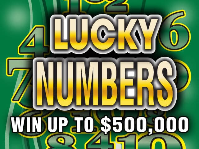 Lucky Numbers Florida Lottery scratch-off ticket