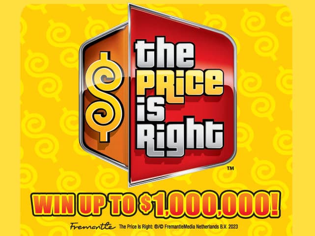 The Price is Right™ Florida Lottery scratch-off ticket