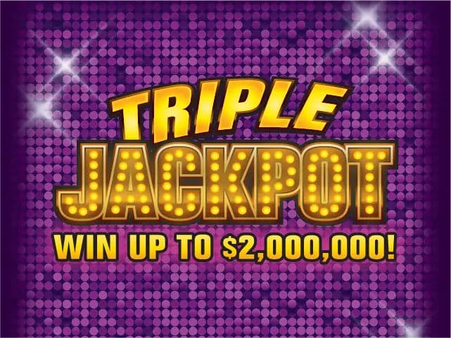 Triple Jackpot Florida Lottery scratch-off ticket