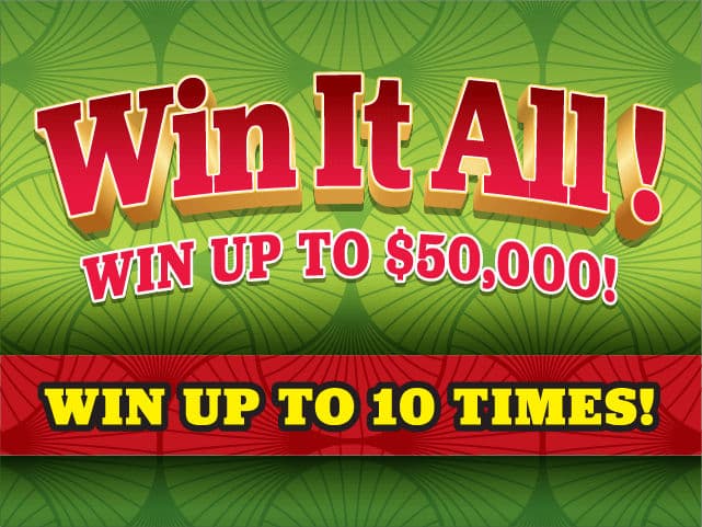 Win It All! Florida Lottery scratch-off ticket