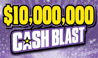 $10,000,000 Cash Blast Massachusetts Lottery scratch-off ticket