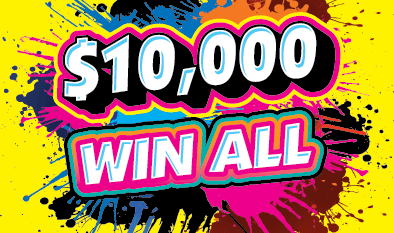$10,000 WIN ALL Massachusetts Lottery scratch-off ticket art
