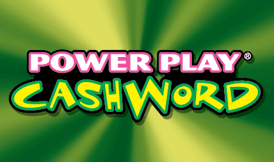 POWER PLAY® CASHWORD Massachusetts Lottery scratch-off ticket