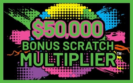 $50,000 Bonus Scratch Multiplier