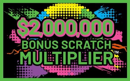 $2,000,000 Bonus Scratch Multiplier