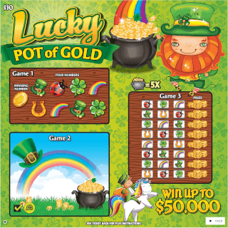 GRAVY-SLOW-WV-GOLD West Virginia Lottery scratch-off ticket art