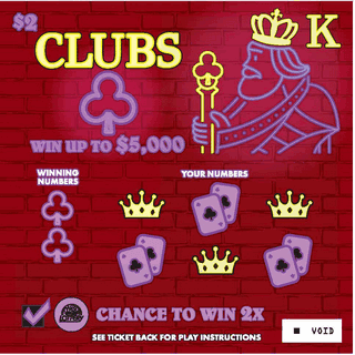 QUEEN-SUITS-KING-CHERRY West Virginia Lottery scratch-off ticket art
