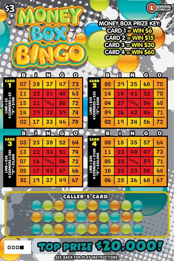 Money Box Bingo