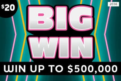 Big Win Minnesota Lottery scratch-off ticket