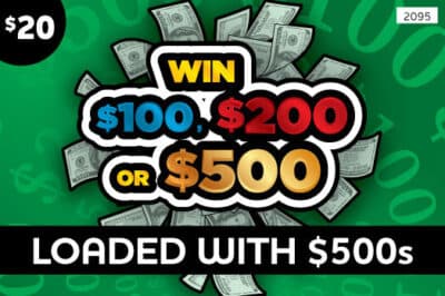Win $100, $200 or $500 Minnesota Lottery scratch-off ticket