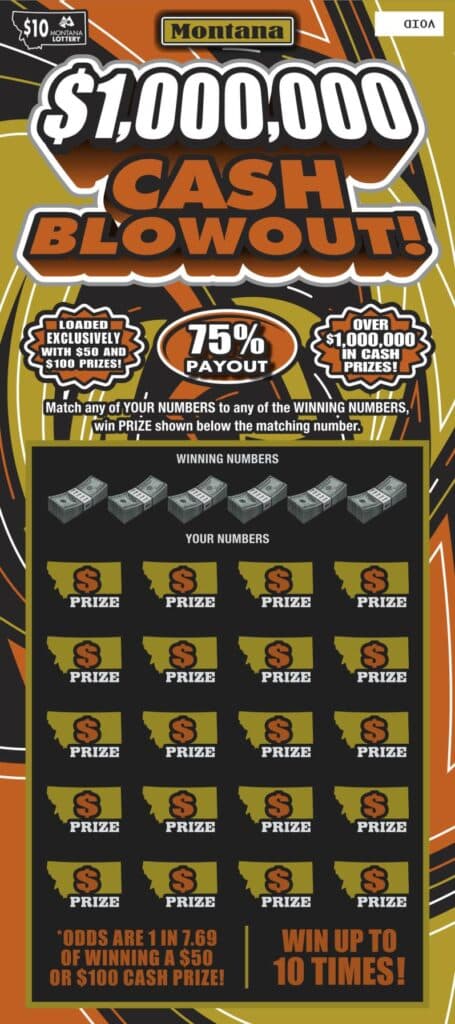 $10 $1,000,000 Cash Blowout!