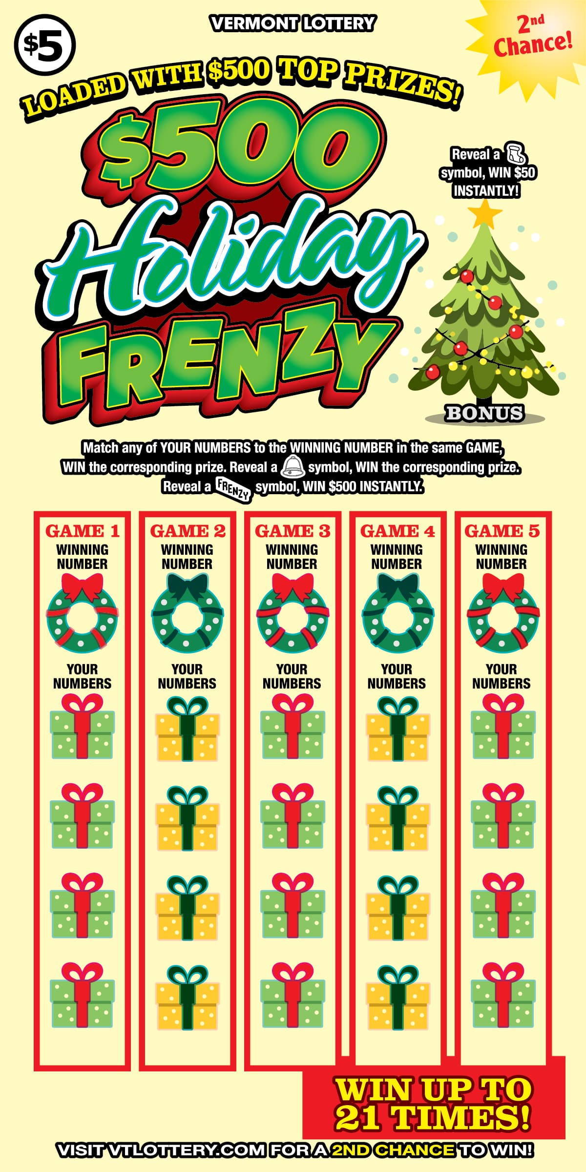 $500 Holiday Frenzy
