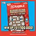 SCRABBLE™ Crossword Game Iowa Lottery scratch-off ticket