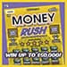 Money Rush Iowa Lottery scratch-off ticket