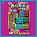 Word Games Iowa Lottery scratch-off ticket art