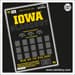 IOWA™ BLACKOUT Iowa Lottery scratch-off ticket art