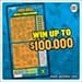 $100,000 Mega Crossword Iowa Lottery scratch-off ticket