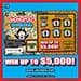 MONOPOLY DOUBLER Iowa Lottery scratch-off ticket art