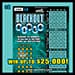 Blackout Bingo Iowa Lottery scratch-off ticket art