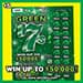 Green 7s Iowa Lottery scratch-off ticket art