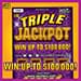 Triple Jackpot Iowa Lottery scratch-off ticket