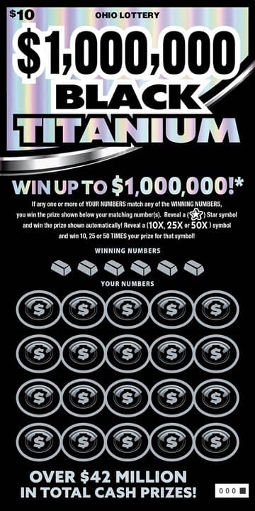 $1,000,000 Black Titanium
