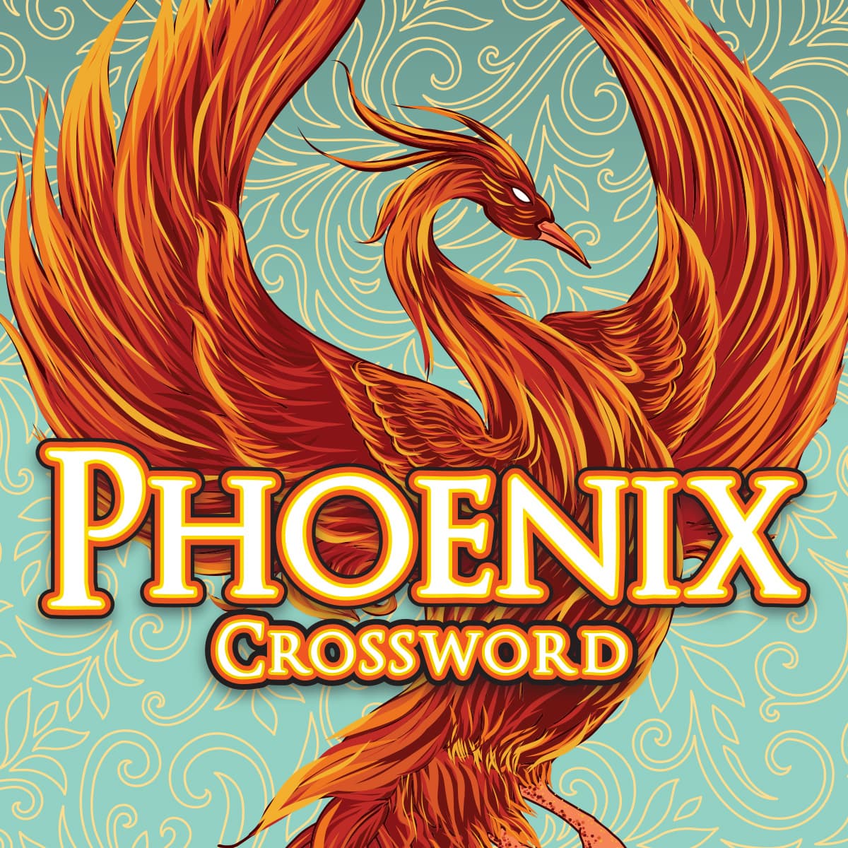 Phoenix Crossword Oregon Lottery scratch-off ticket art