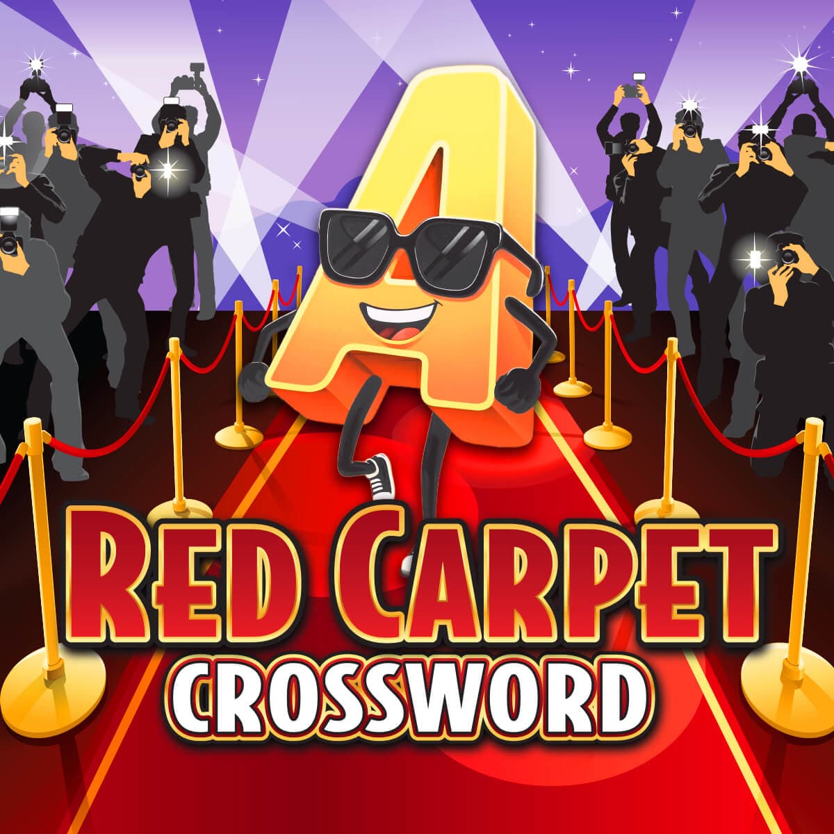 Red Carpet Crossword Oregon Lottery scratch-off ticket art