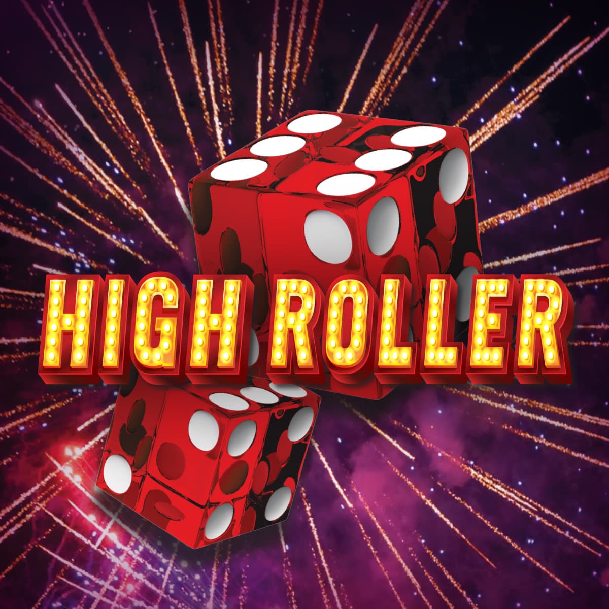 High Roller Oregon Lottery scratch-off ticket art