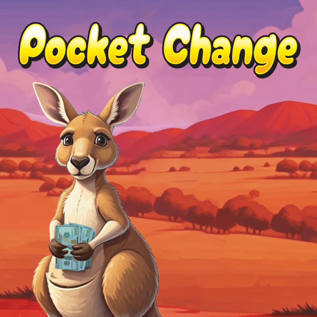 Pocket Change Oregon Lottery scratch-off ticket art