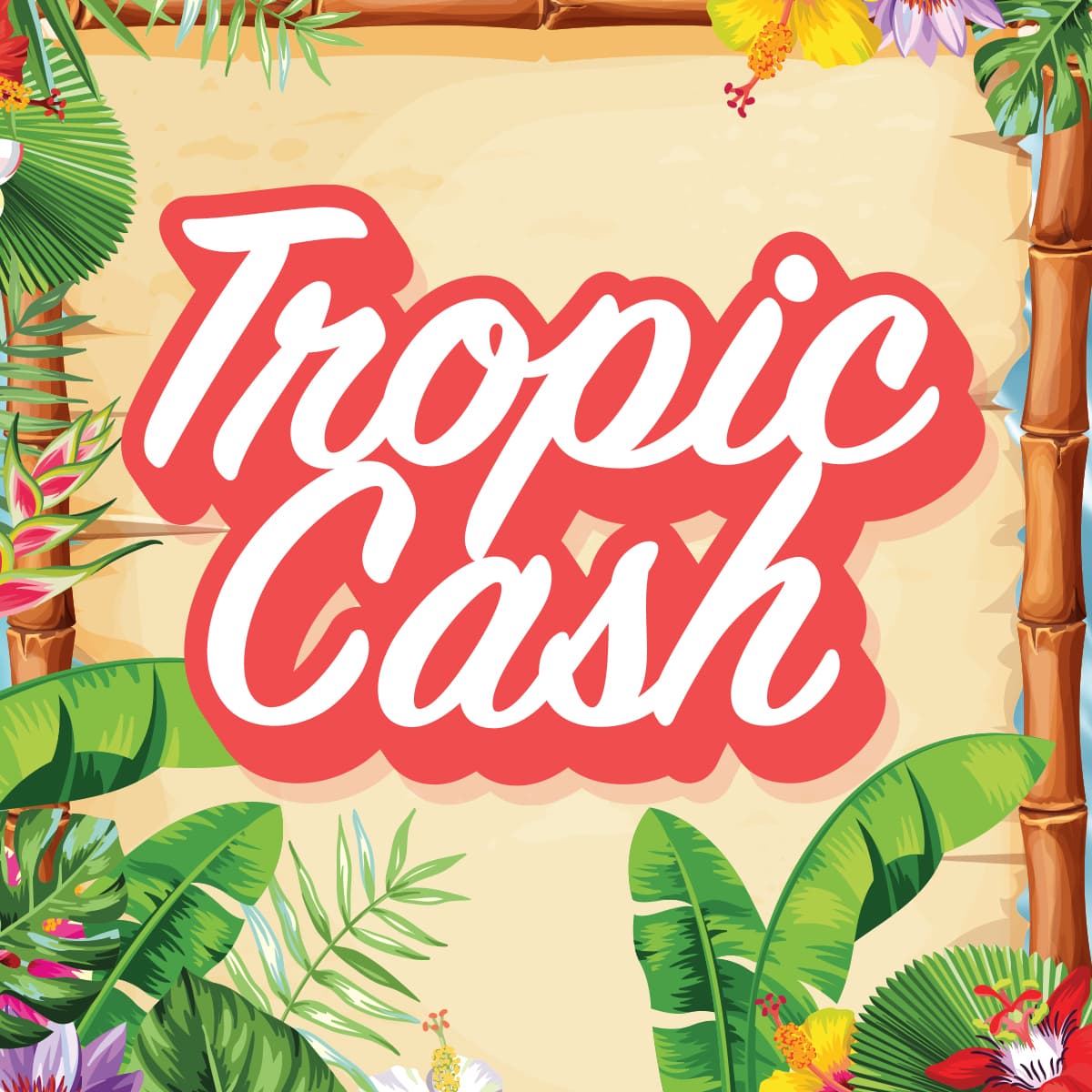 Tropic Cash Oregon Lottery scratch-off ticket