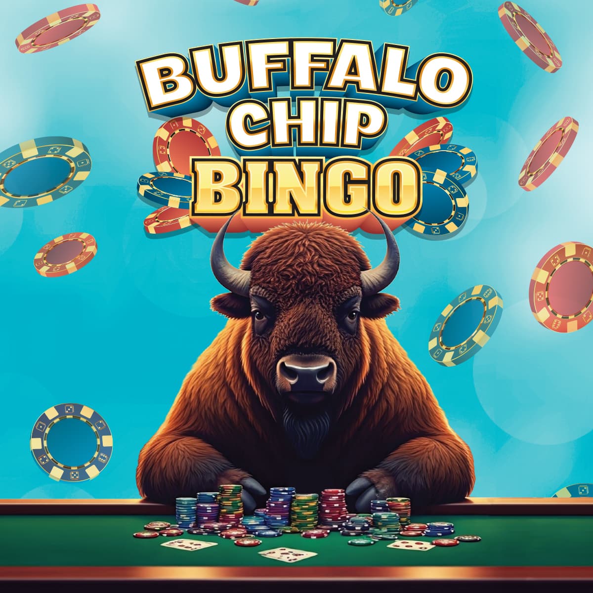 Buffalo Chip Bingo Oregon Lottery scratch-off ticket
