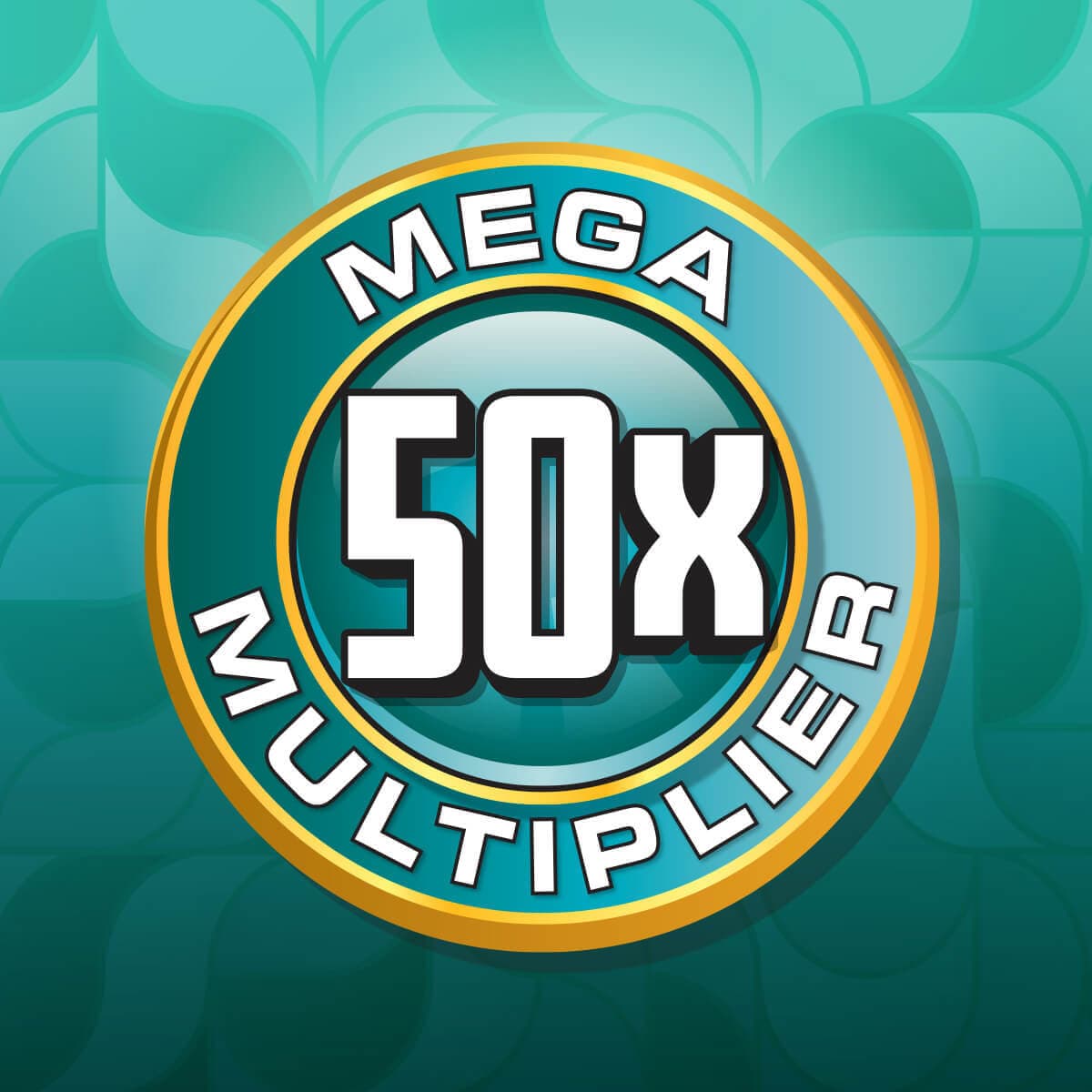 Mega 50X Multiplier Oregon Lottery scratch-off ticket