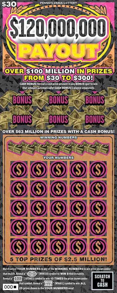 $120,000,000 Payout