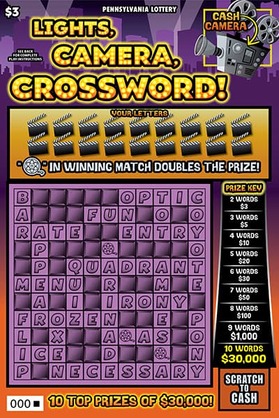 Lights, Camera, Crossword